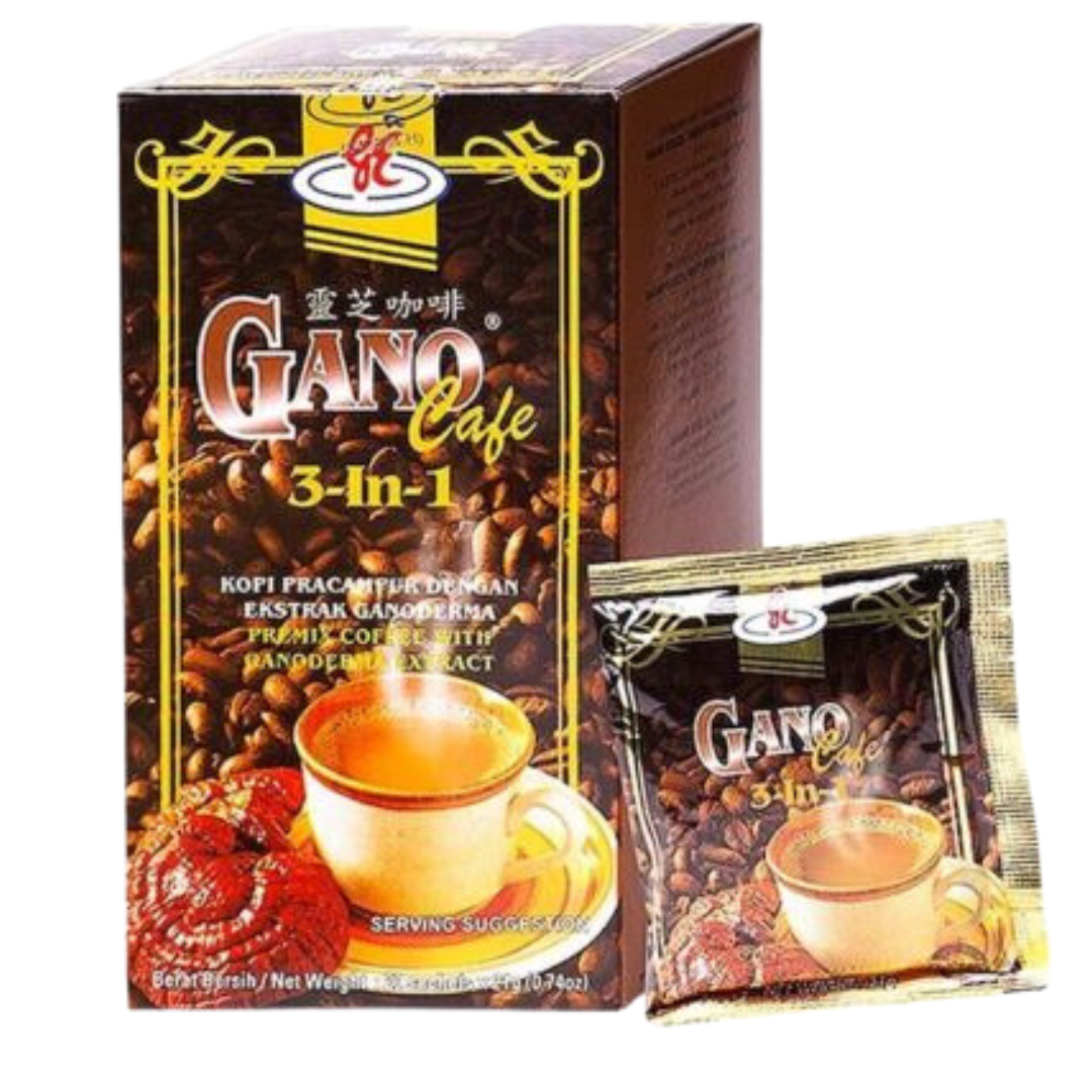 10 boxes gano excel café 3 in 1 coffee with ganoderma reishi – fast dhl express shipping