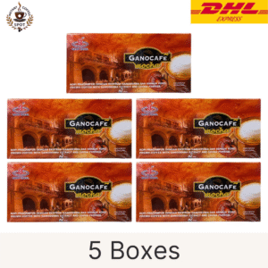 gano excel ganocafe mocha with ganoderma – 5 boxes