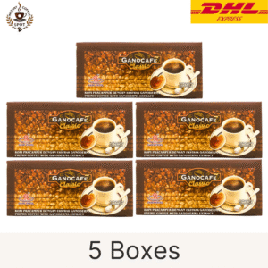 gano excel ganocafe classic with ganoderma – 5 boxes