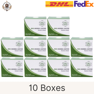drs secret bio herbs coffee 10 boxes