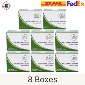drs secret bio herbs coffee 8 boxes
