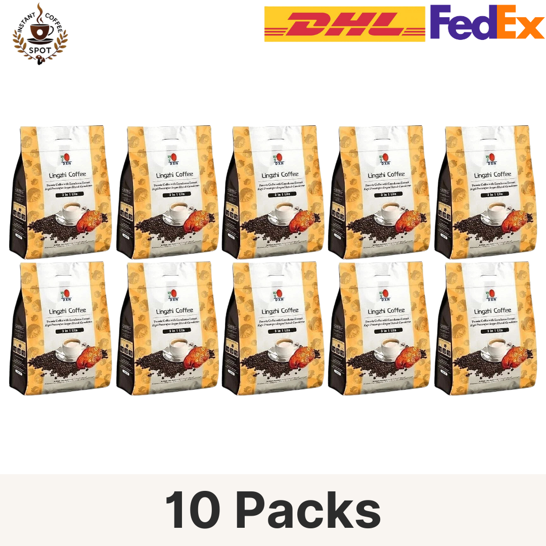 dxn lingzhi coffee 3 in 1 lite (10 packs) dxn lingzhi coffee 3 in 1 lite (10 packs)