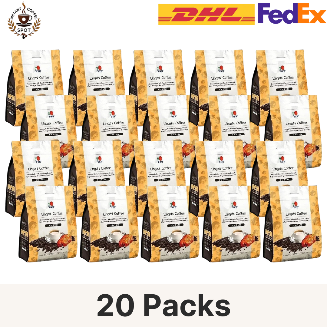 dxn lingzhi coffee 3 in 1 lite (20 packs) dxn lingzhi coffee 3 in 1 lite (20 packs)