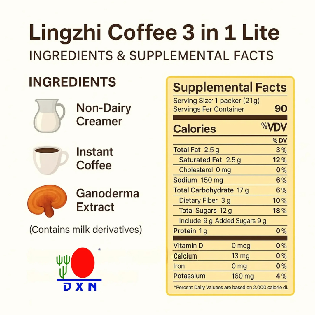 dxn lingzhi coffee 3 in 1 lite 6 dxn lingzhi coffee 3 in 1 lite 6